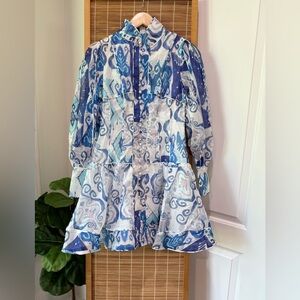 AKIRA Long Sleeve Mini Dress